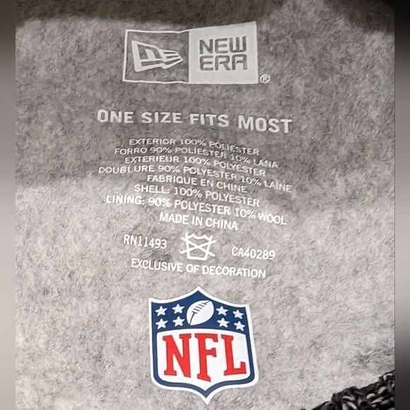 NFL Slouch Toque - Official NFL Las Vegas Raiders Gear by New Era - Picture 5 of 6